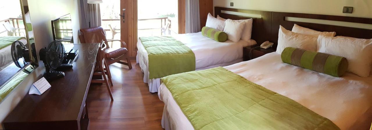 Hotel Y Cabanas Las Mellizas - Caja Los Andes Los Ángeles Eksteriør billede